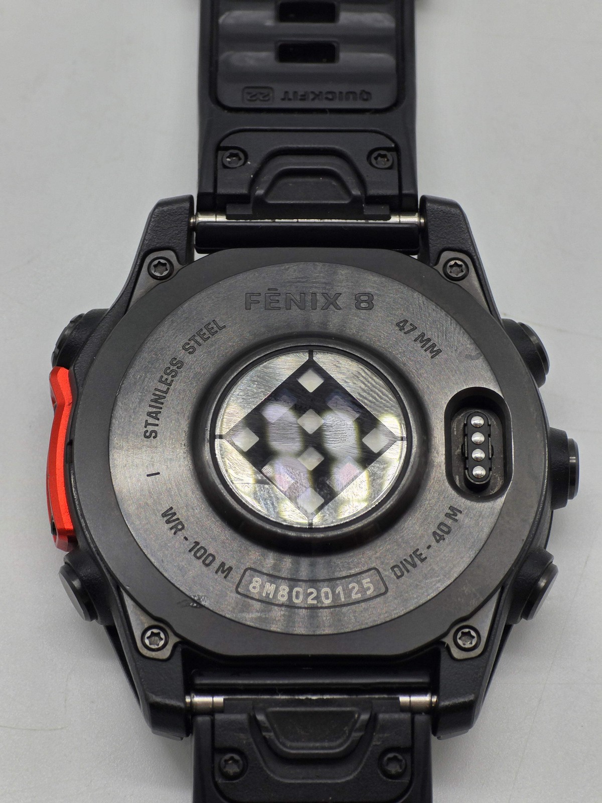 Garmin fenix 8 47mm GPS Smartwatch Black Stainless Steel