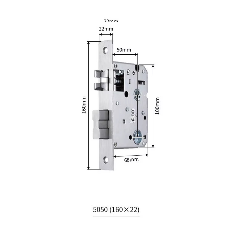 Various mortises of smart locks