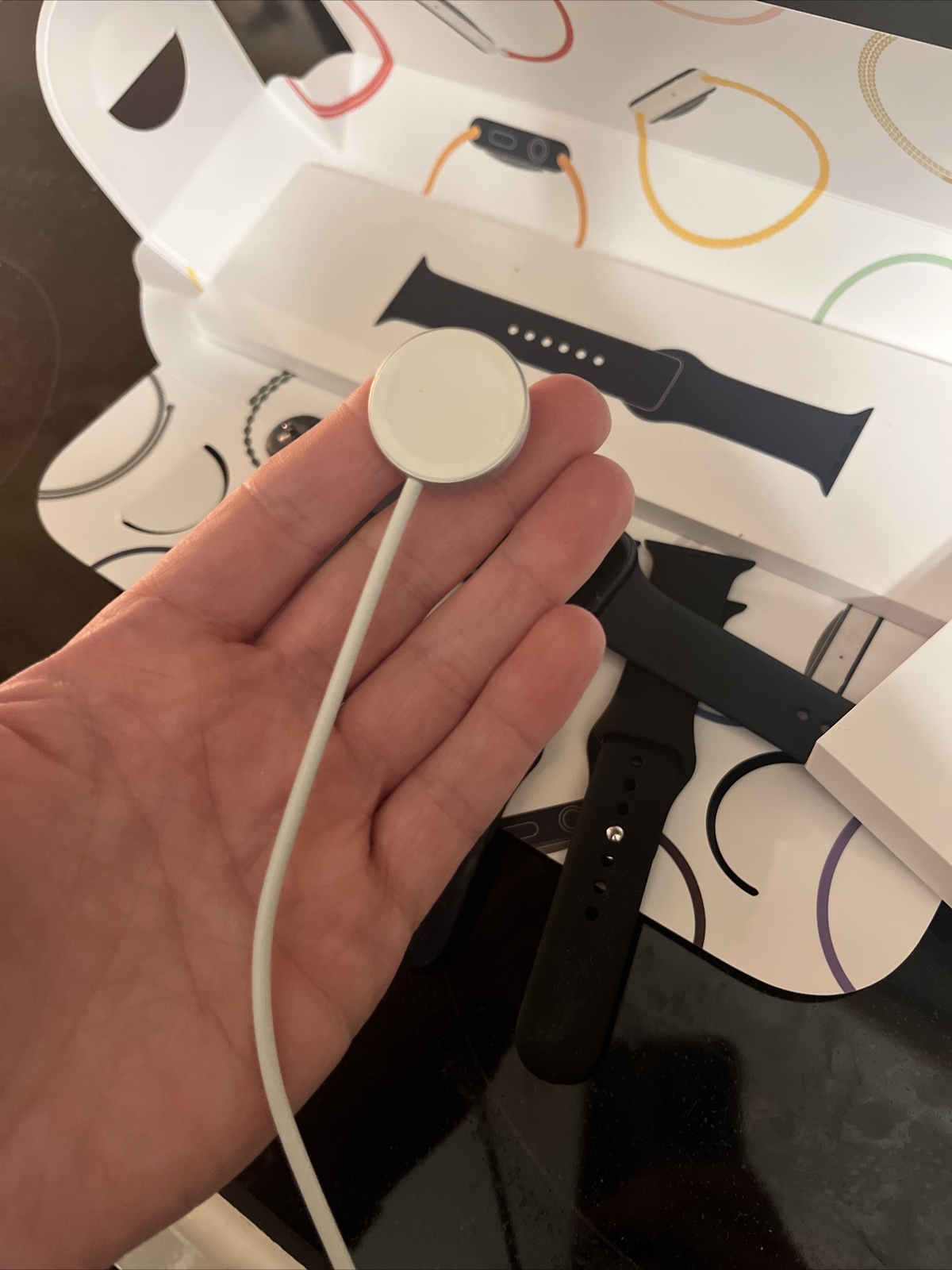 Apple Watch Series 8 GPS 45mm Midnight Aluminum Case & 5 Sport Bands..Brand New