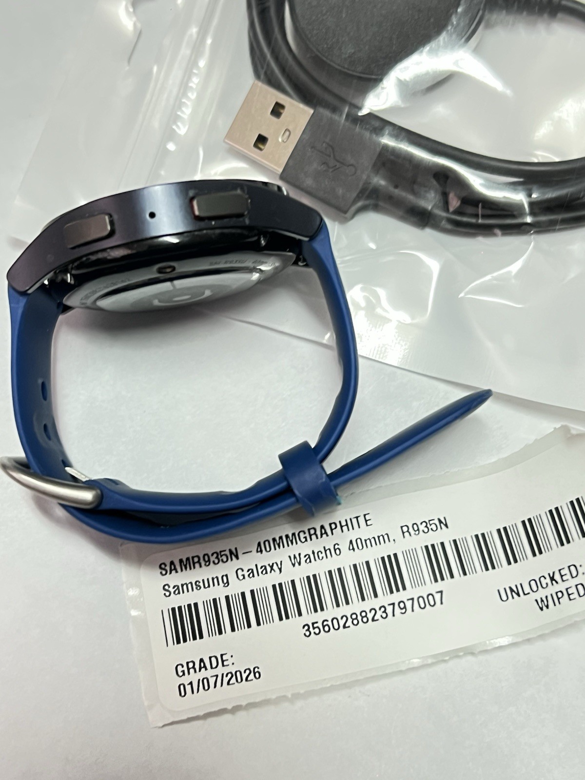 Samsung Galaxy Watch6 SM-R935 40mm Aluminum Case with Sport Band…