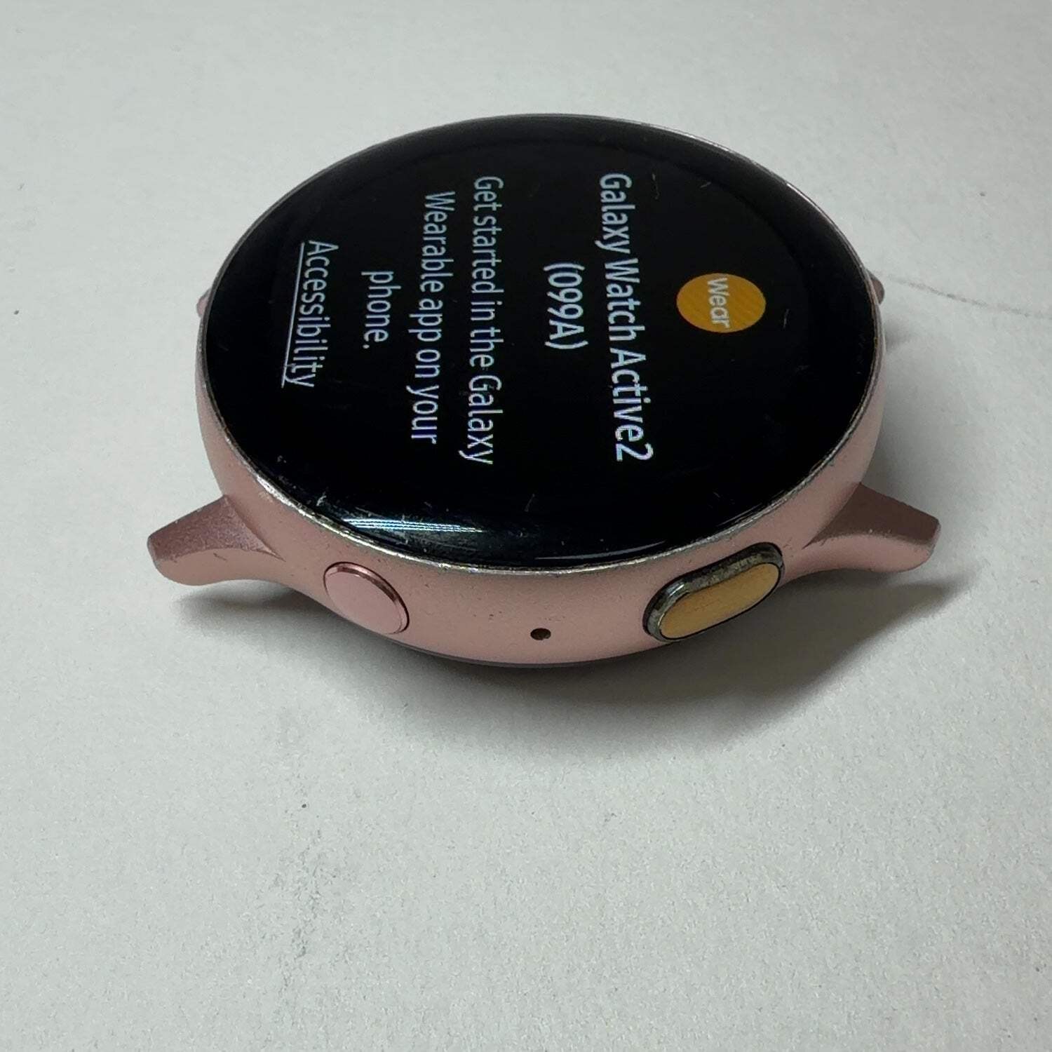 GPS Only Samsung Galaxy Watch Active2 Pink Gold Aluminum SM-R830