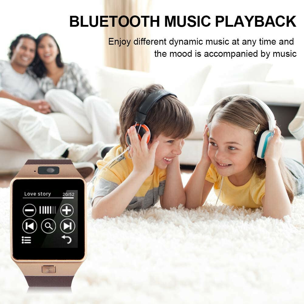 2022 Smart Watch Bluetooth GSM Unlocked SIM TF Card Slot for Android Men Women