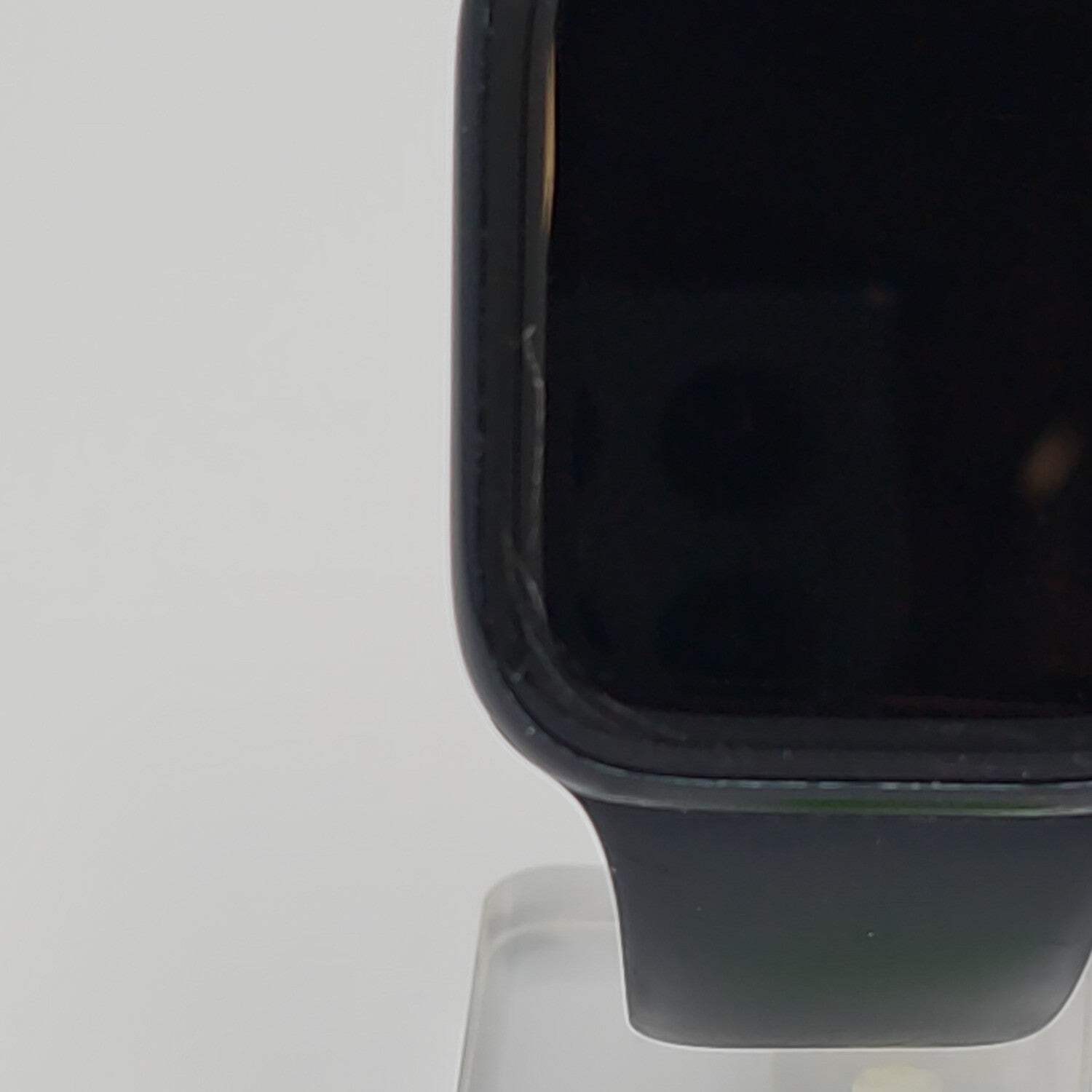 Unlocked Apple Watch Series 7 45MM Silver Aluminum Black Sport Band A2477