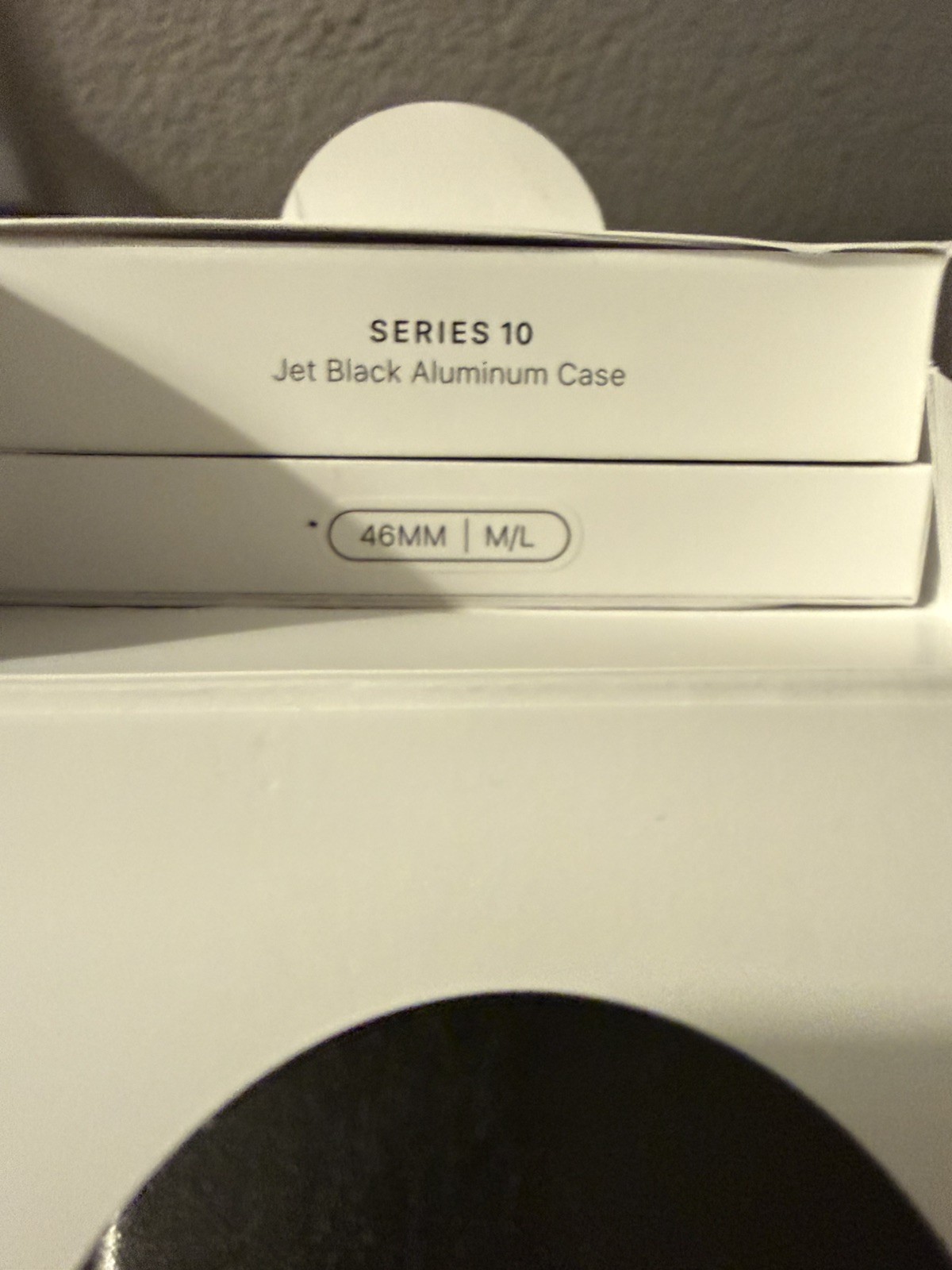 Apple Watch Series 10 (GPS) 46mm Case aluminum Jet Blk new in sealed box