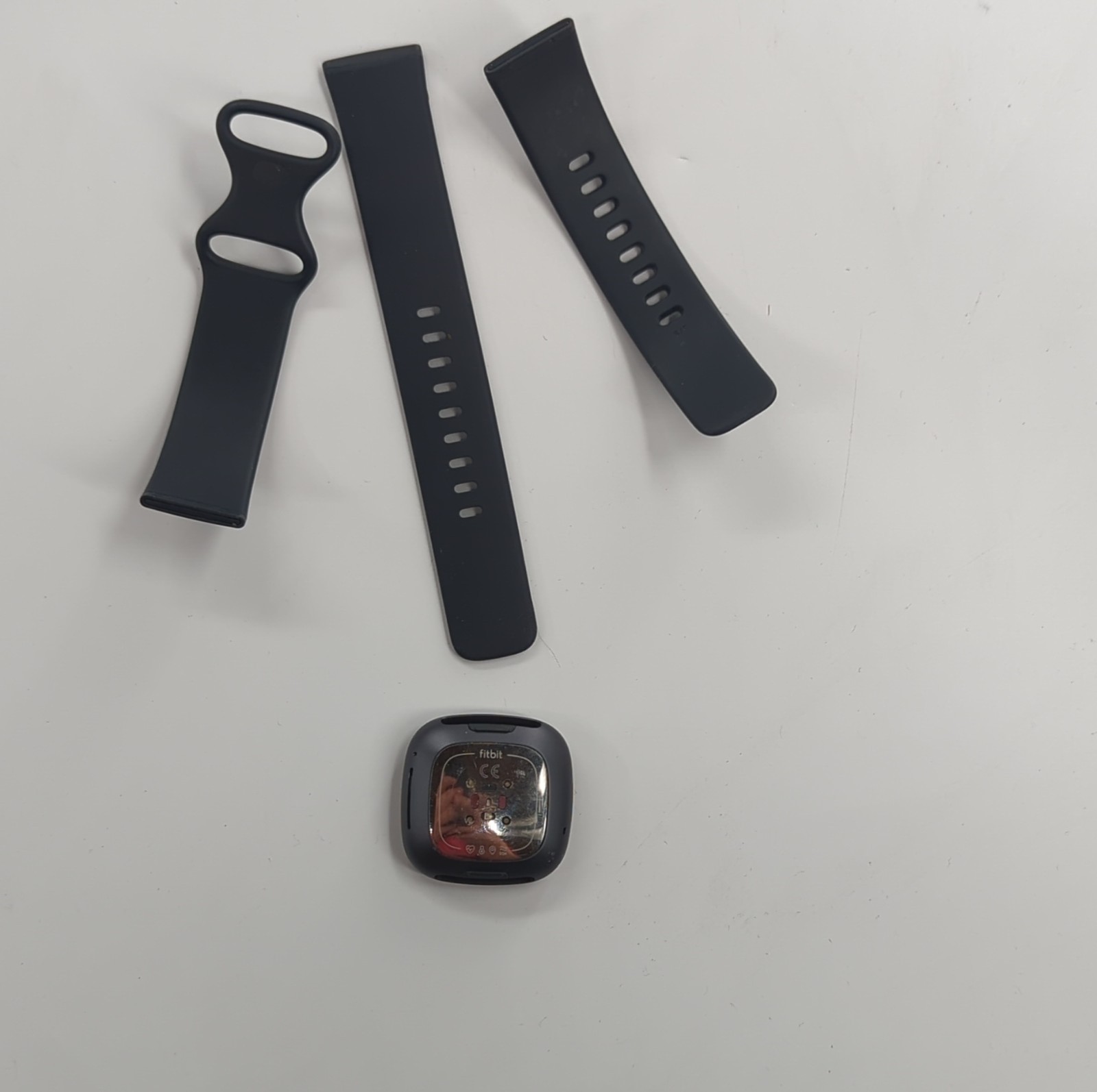 Fitbit Sense Smartwatch ECG GPS Heart Rate Monitor Black Silicone Band