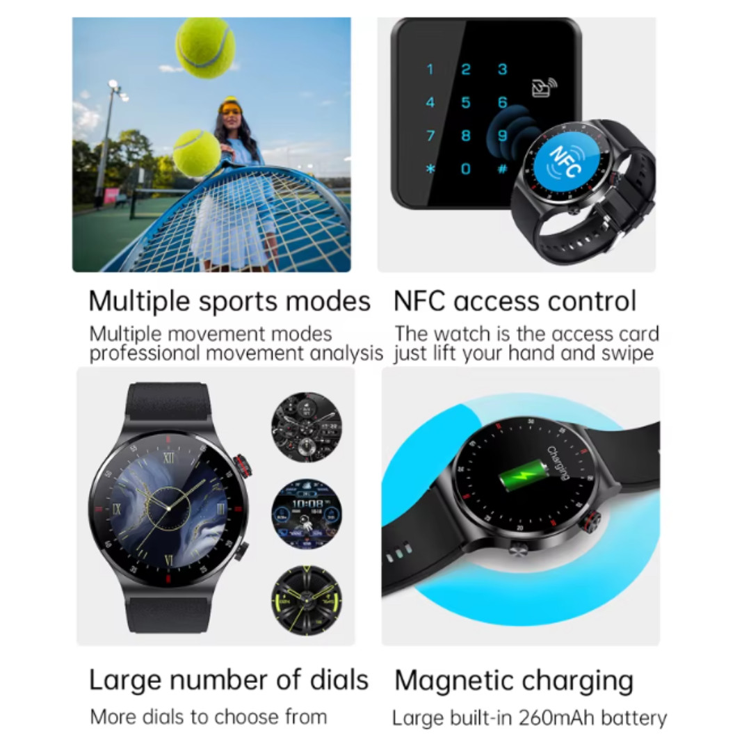 2026 Smart Watch For Men/Women, Waterproof Smartwatch Bluetooth Samsung