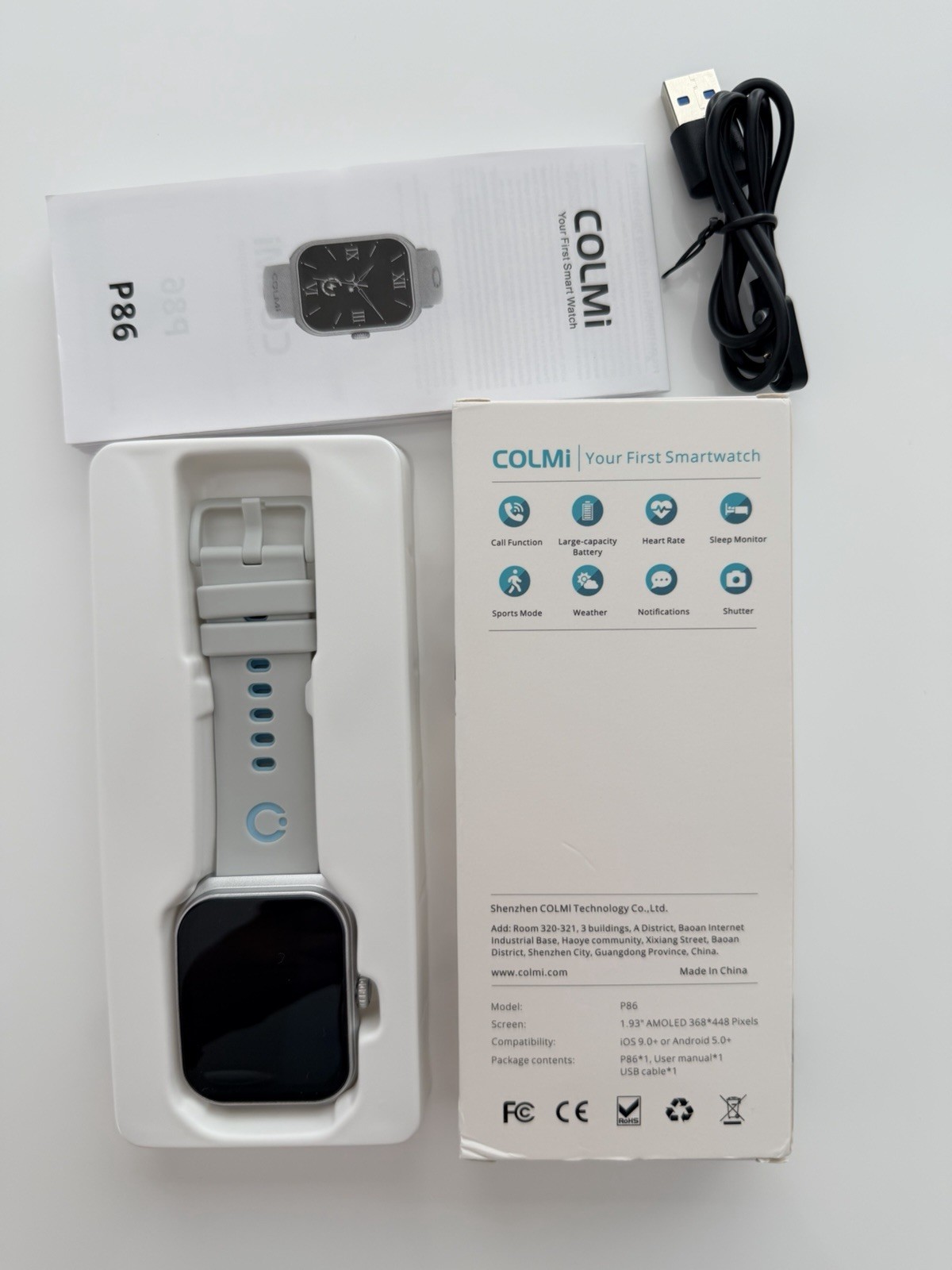 COLMi P86 Smartwatch