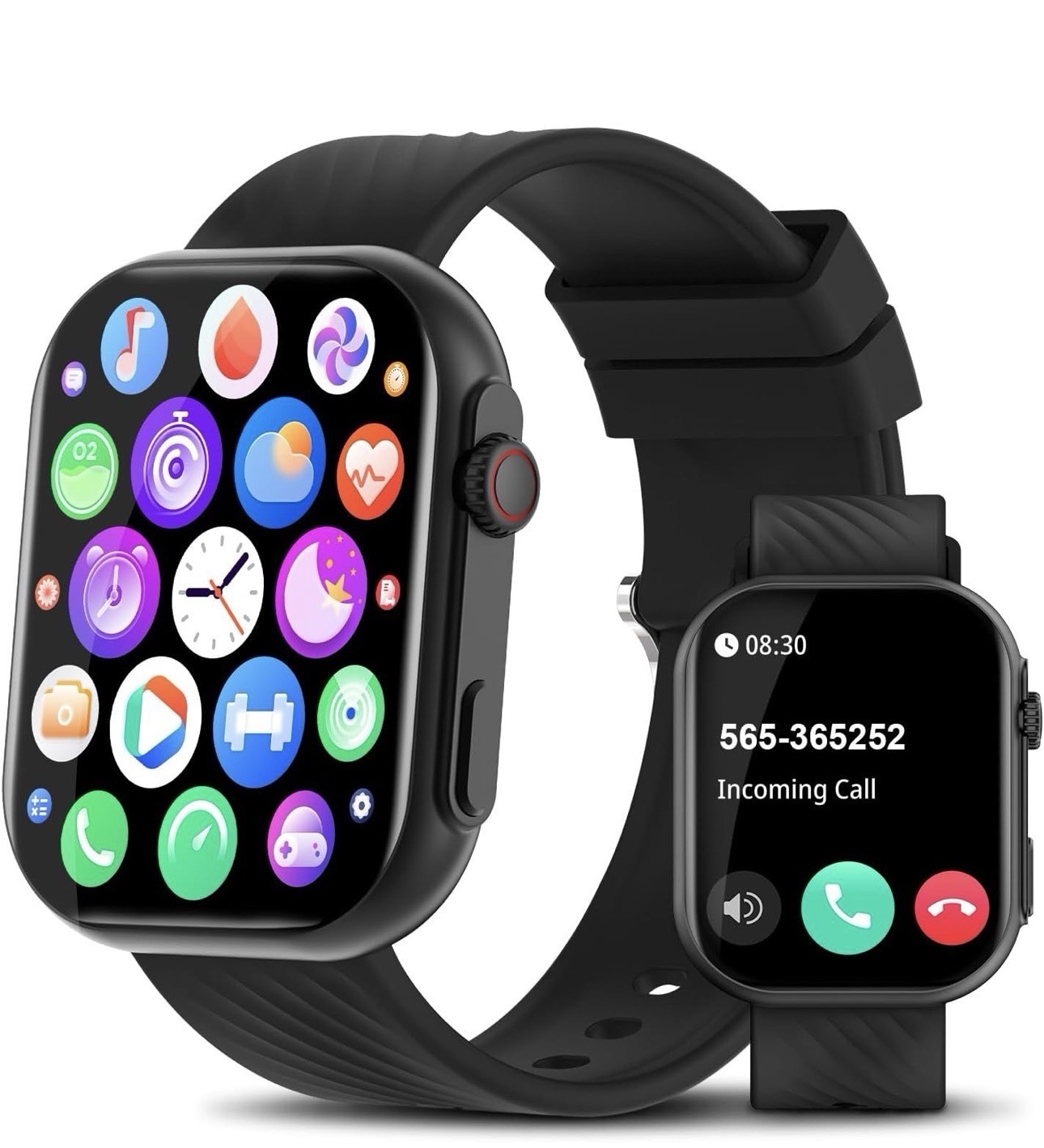 Smart Watch for Men Women (Answer/Make Calls), 2.0″ Fitness Tracker