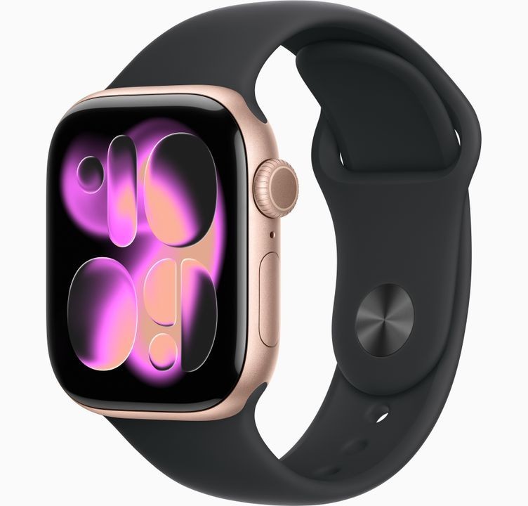 Apple Watch Series 11 – GPS – 42mm – Aluminum Rose Gold – Excellent