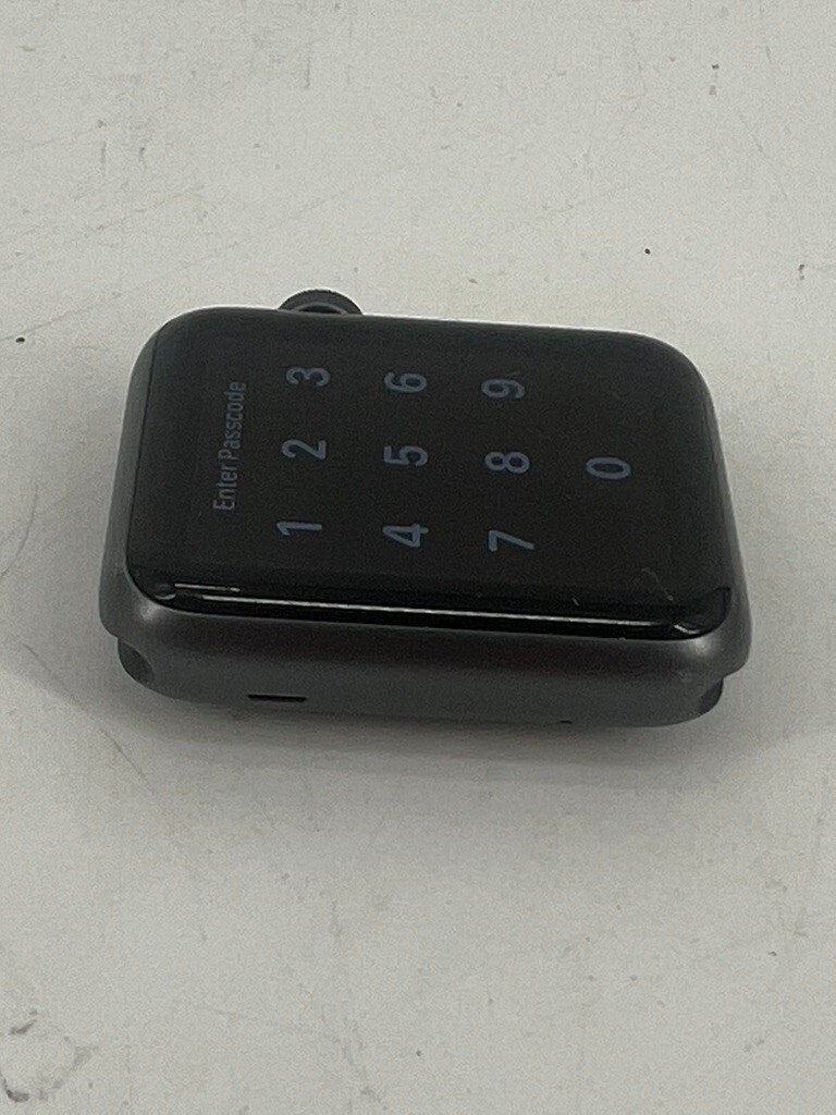 Apple Watch Series 1 42MM Aluminum Case Ion-X Glass WR-IPX7 – WORKING LOCKED