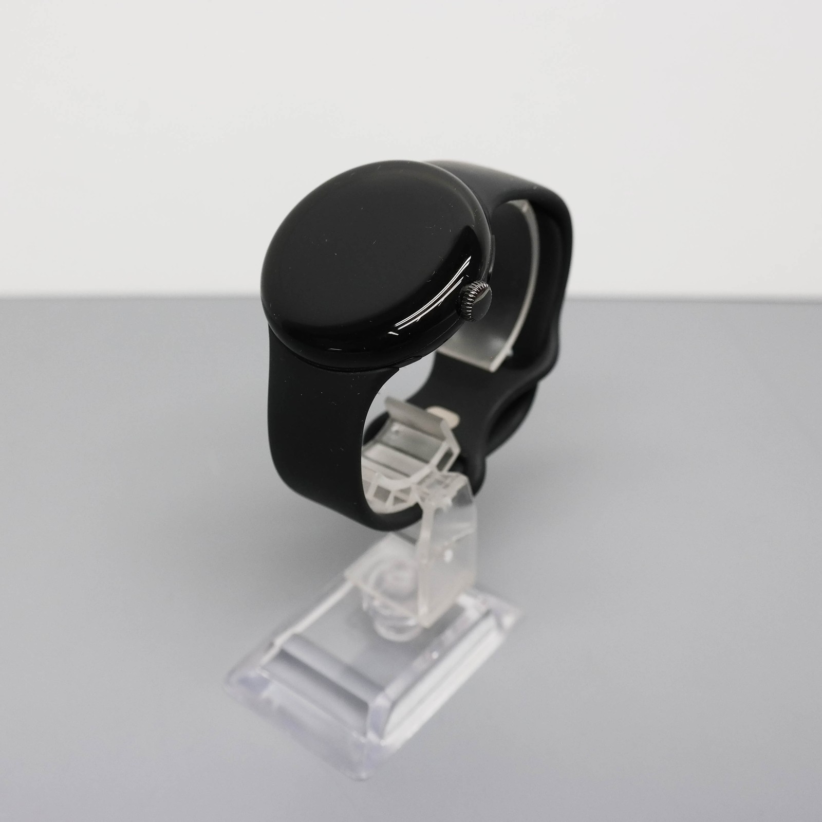 Google Pixel Watch 41mm Matte Black Stainless Steel Case GA03119-US