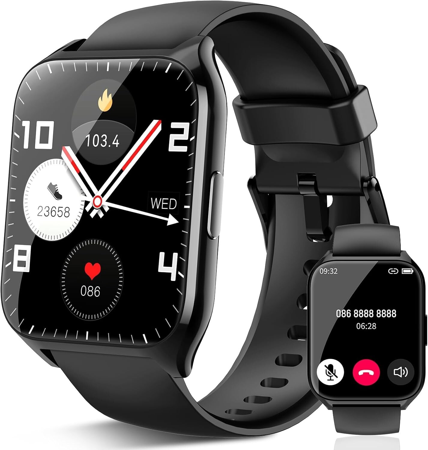 Reloj Inteligente de Mujer Hombre para Iphone Apple Samsung Android y Bluetooth