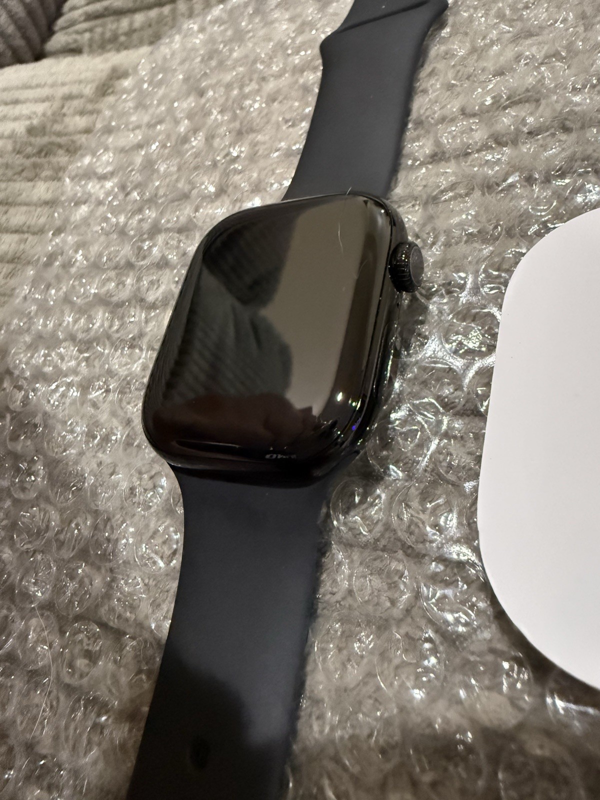 Apple Watch Series 11 46mm GPS/Cell Jet Black Case w Sport Band-Cellular