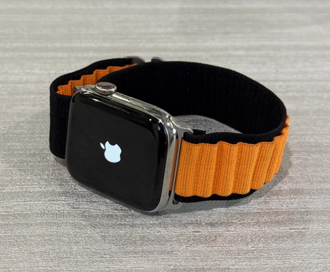 Apple Watch Series 6 42mm Stainless Steel Silver Case Loop Band GPS LTE Unlocked