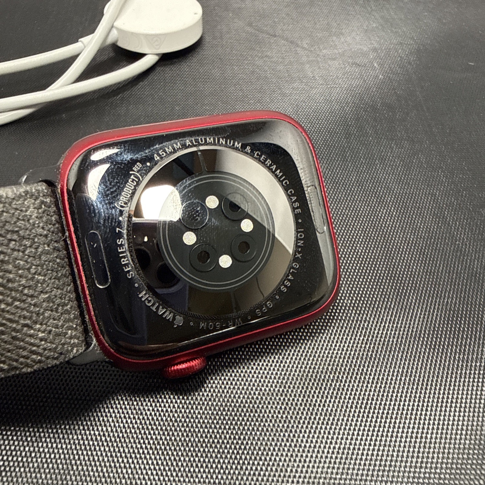 Apple Watch Series 7 41mm Red Aluminum & Ceramic Case GPS 32GB