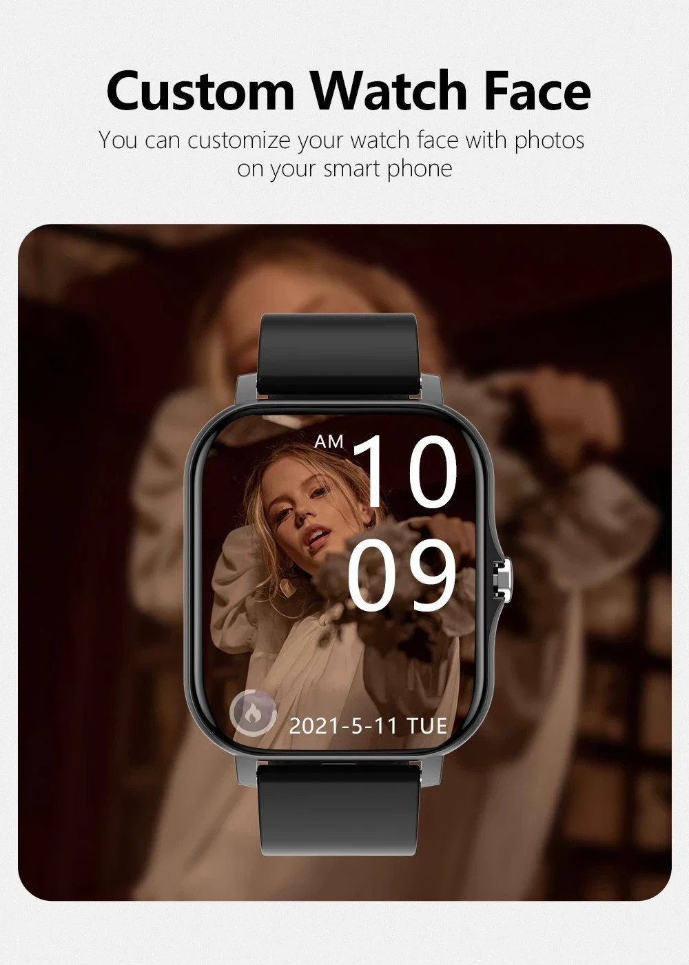 2026 Smart Watch For Men/Women, Waterproof Smartwatch Bluetooth iPhone Samsung