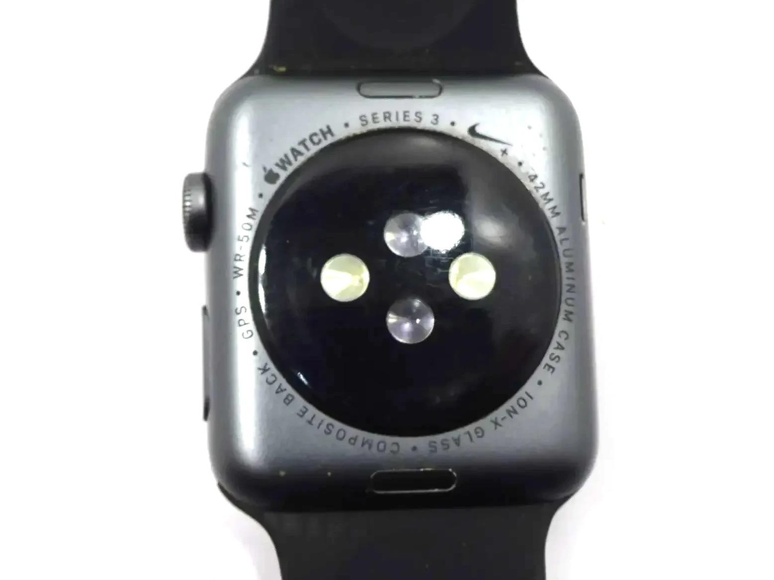 APPLE Watch Series 3 GPS – 42MM Aluminum Case A1859 – Black