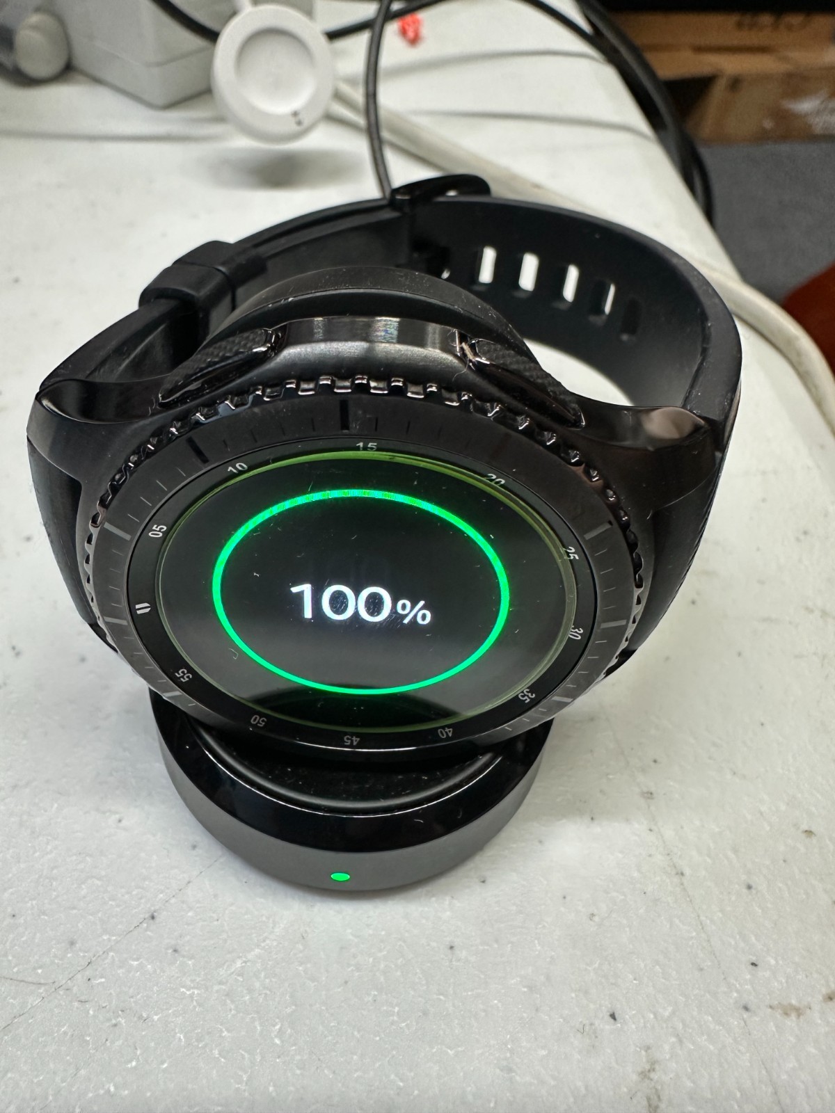 SAMSUNG – Gear S3 Frontier Smartwatch 46mm (Gently Used, orig packaging)