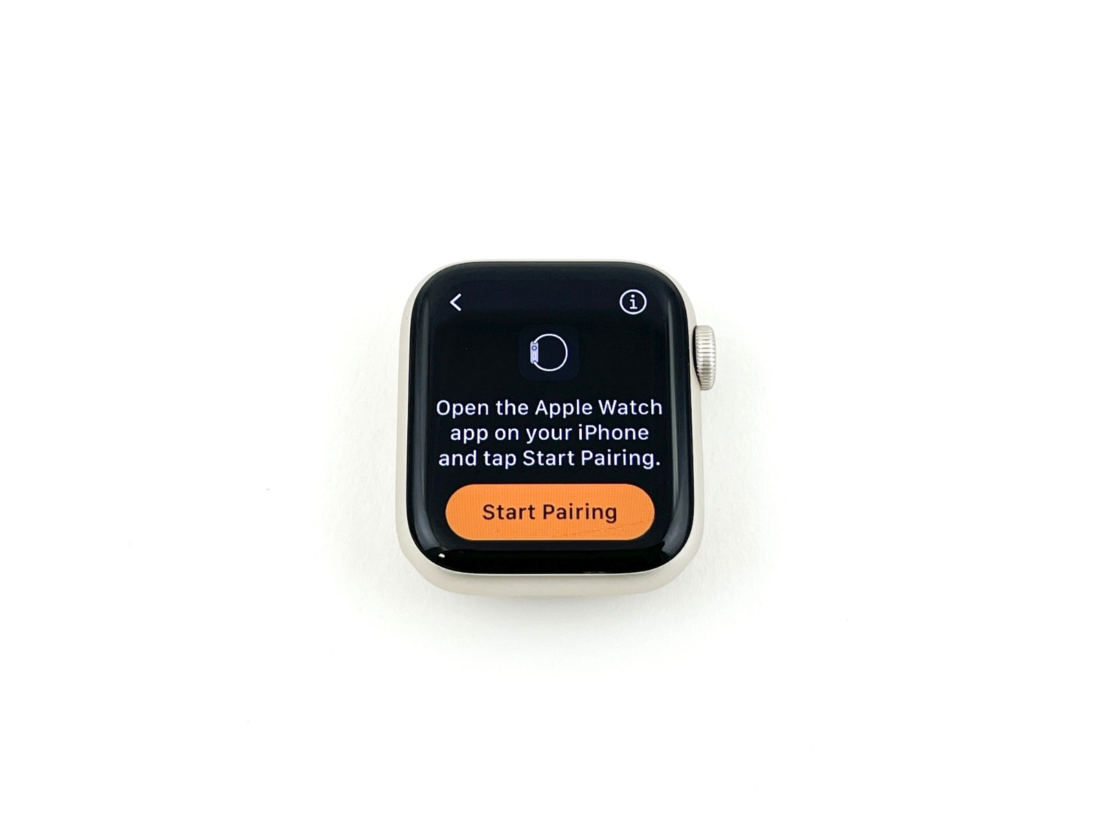 Apple Watch SE 2nd Gen 40mm GPS Starlight w/ No Band