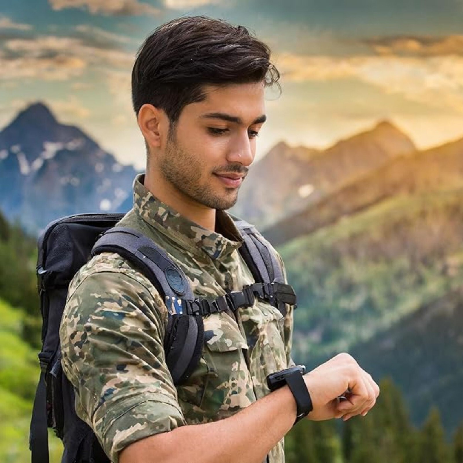 Advanced Fitness Smartwatch for Android/Apple iOS Phones Bluetooth True GPS