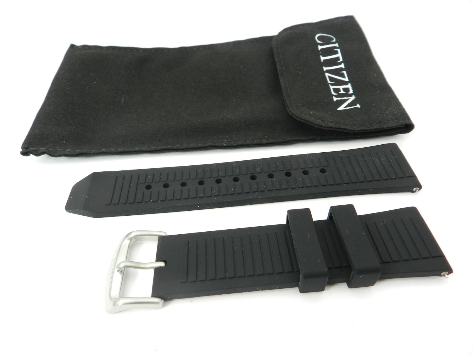 Citizen CZ Smartwatch Watch Strap Black Silicone 59-S54434