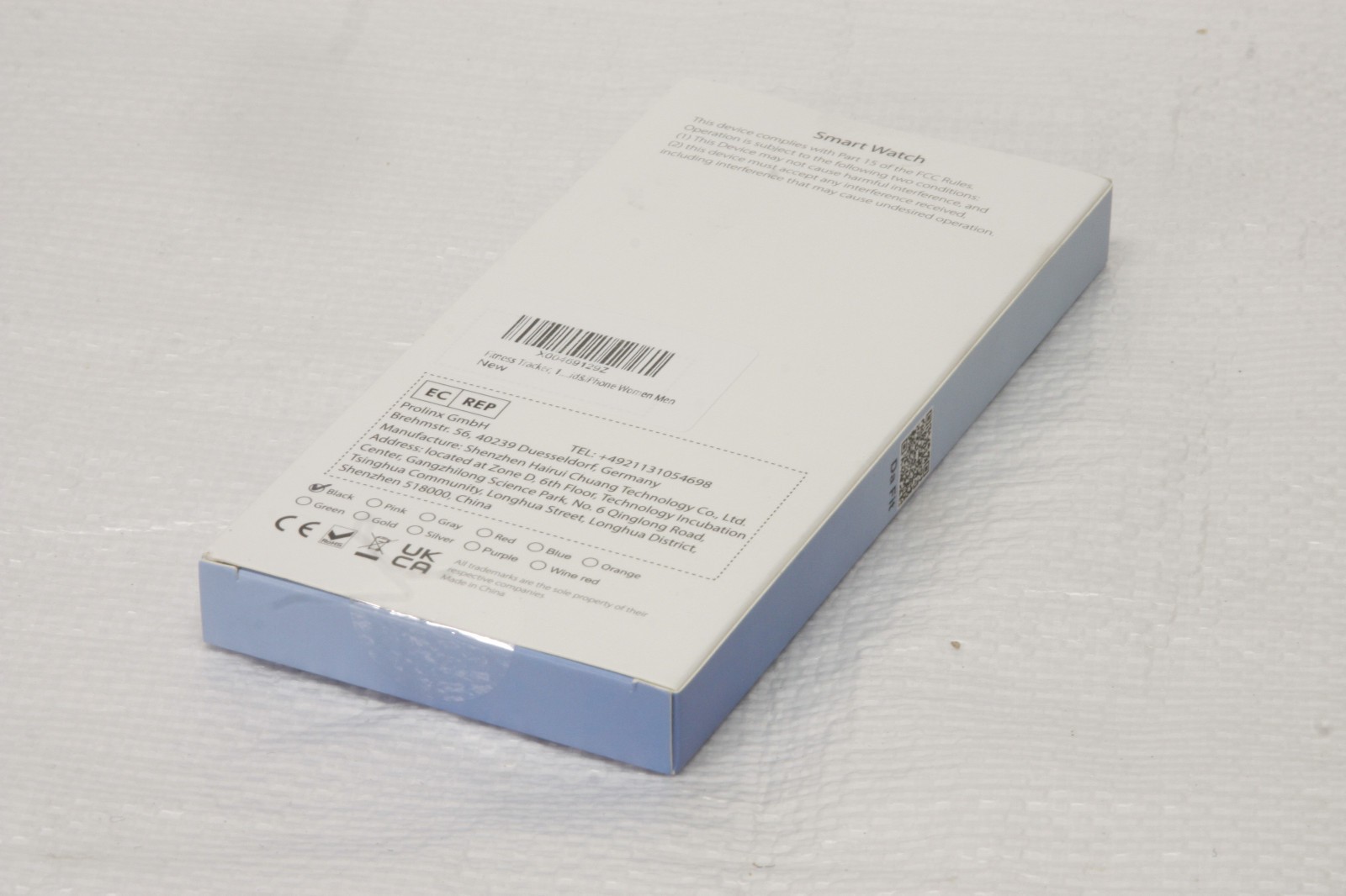New Old Stock NOS Smart Watch R50 Bluetooth Heart Rate & Fitness Tracker