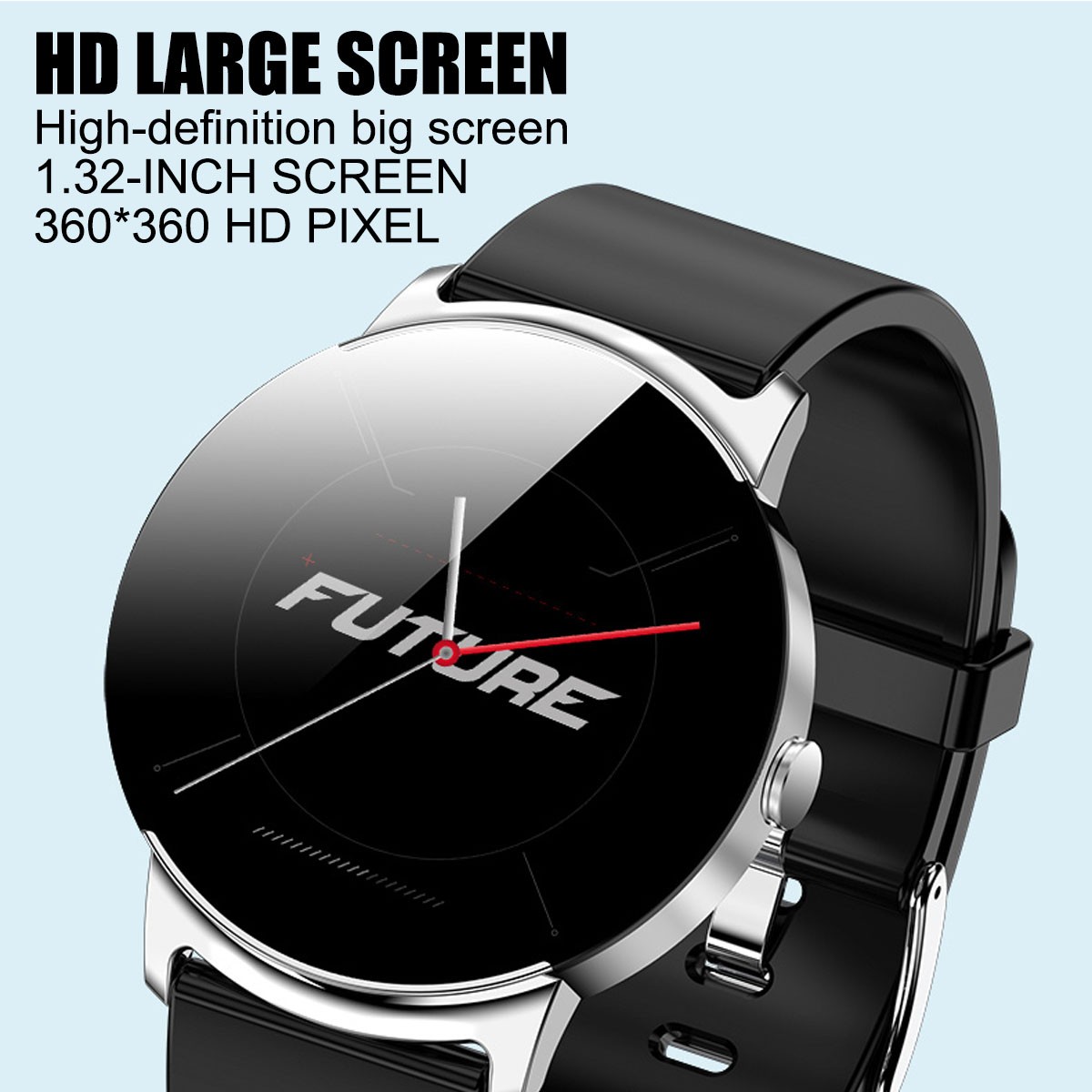 NFC Smart Watch BT Call Body Temperature Blood Oxygen Heart Rate Monitoring