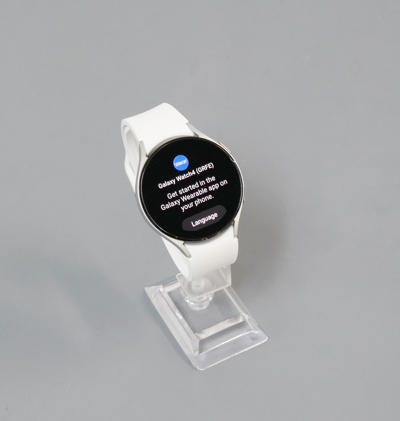 Samsung Galaxy Watch4 SM-R870 44mm Aluminum Case with Sport Band – Silver