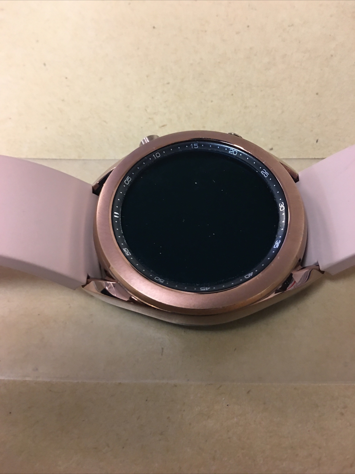 Samsung Galaxy Watch3 SM-R850 41mm Stainless Steel Case with Leather Strap -…