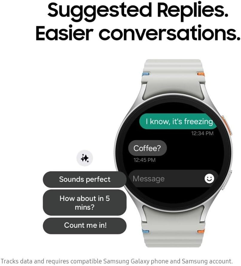 Open Box Samsung Galaxy Ai Watch 7 Latin American Version Sm-L300 (40mm)