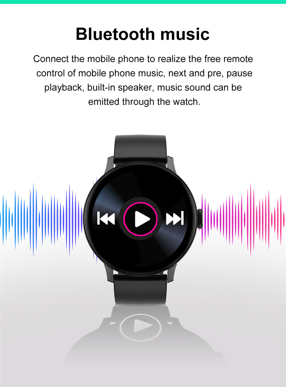 Smart Watch Touch Screen Waterproof Pedometer Activity Tracker for Women Men