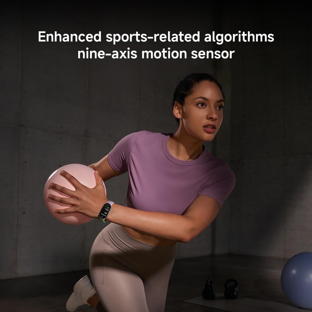 Xiaomi Mi Smart Band 10 (2025) Global Version – 1.72″ AMOLED Display Mystic Rose