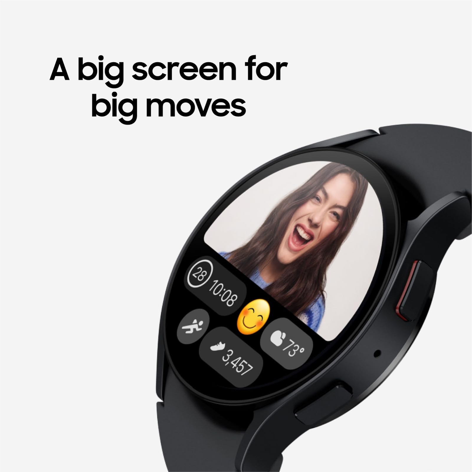 Samsung – Galaxy Watch6 Aluminum 40mm – Bluetooth – Cream – SM-R930NZEAXAA –
