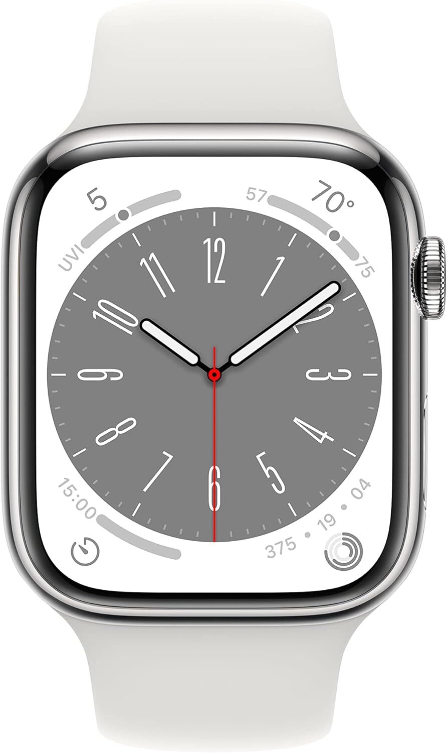 Apple Watch Series 8 41mm / 45mm GPS W/ Cellular 4G Stainless Steel W/Sport Band
