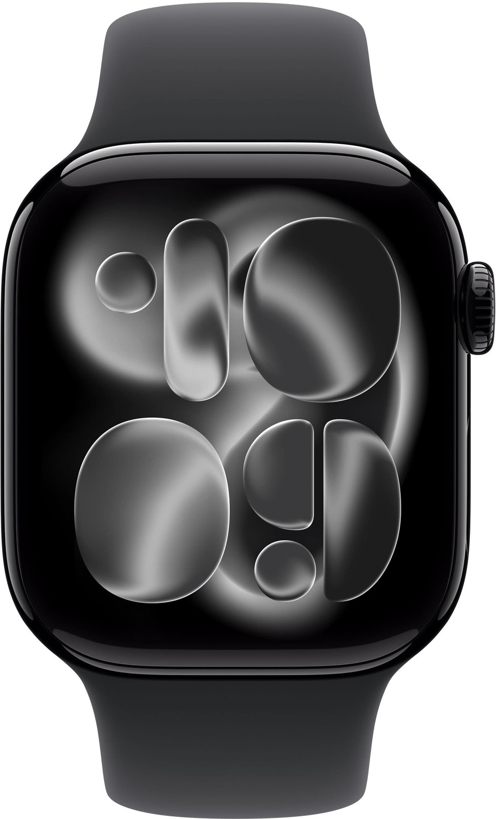 Apple Watch Gen 11 Series 11 42mm Jet Black Aluminum – Black Sport Band