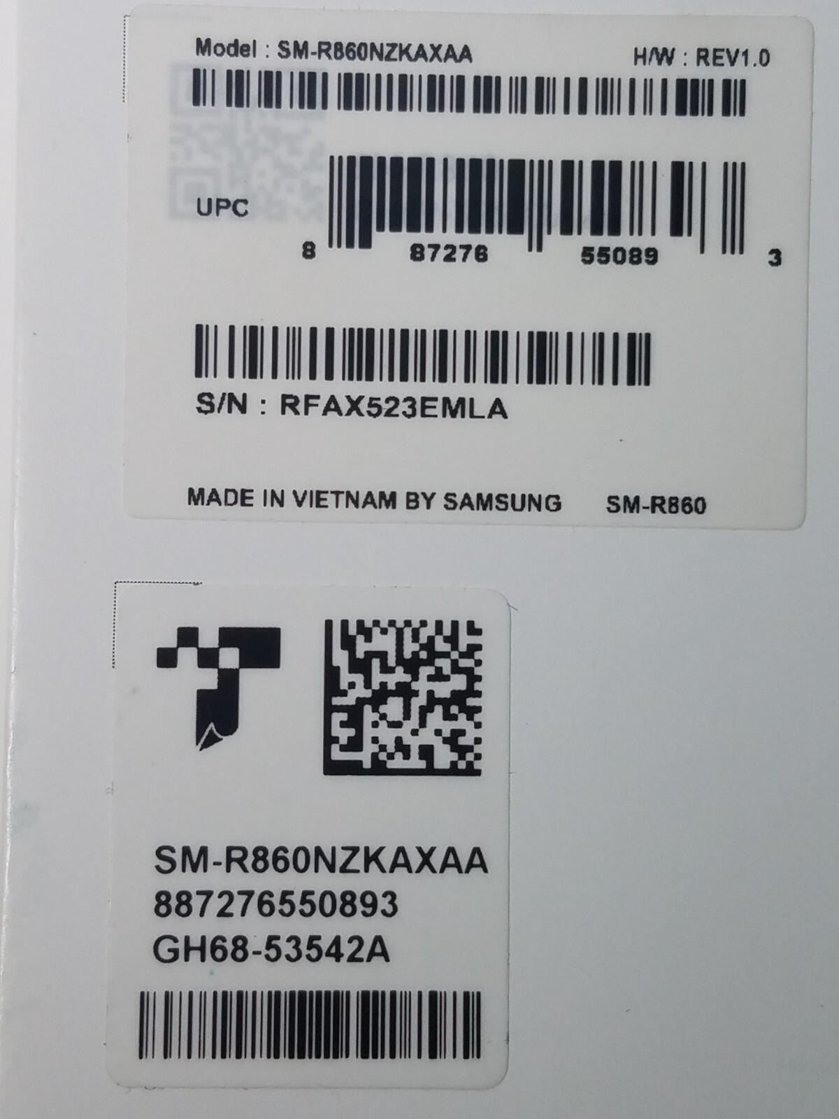 Samsung Galaxy Watch 4 SM-R860 Bluetooth /GPS/WiFi 40mm, Black -READ DESCRIPTION