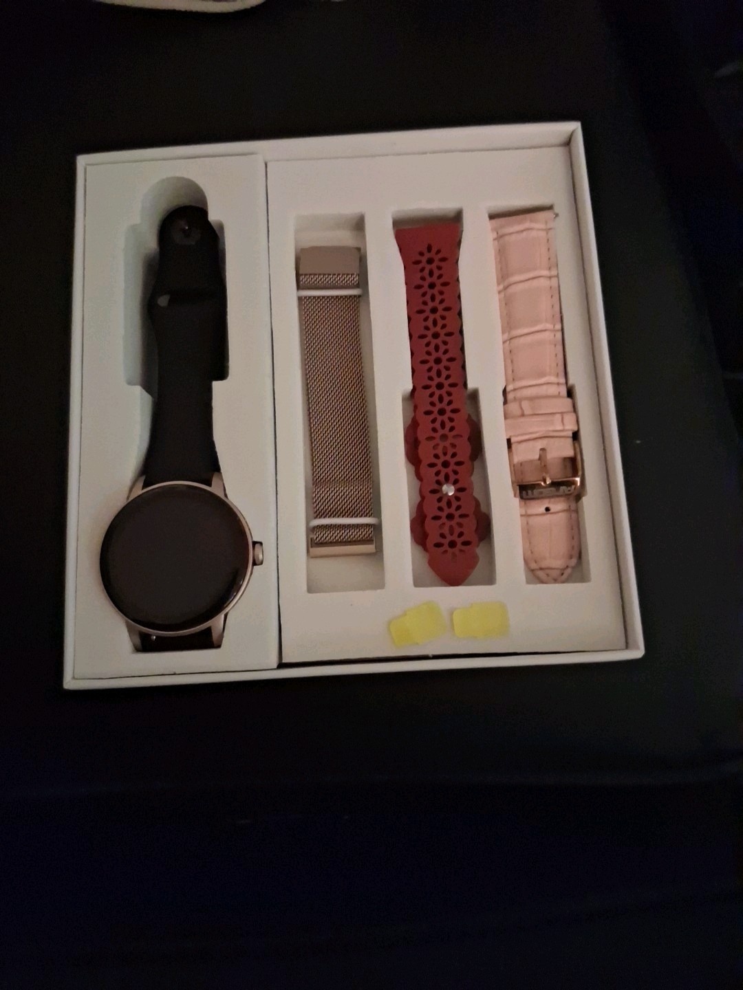 Argomtech Skeiwatch C30 Smartwatch, Bluetooth Fitness Tracker, Black