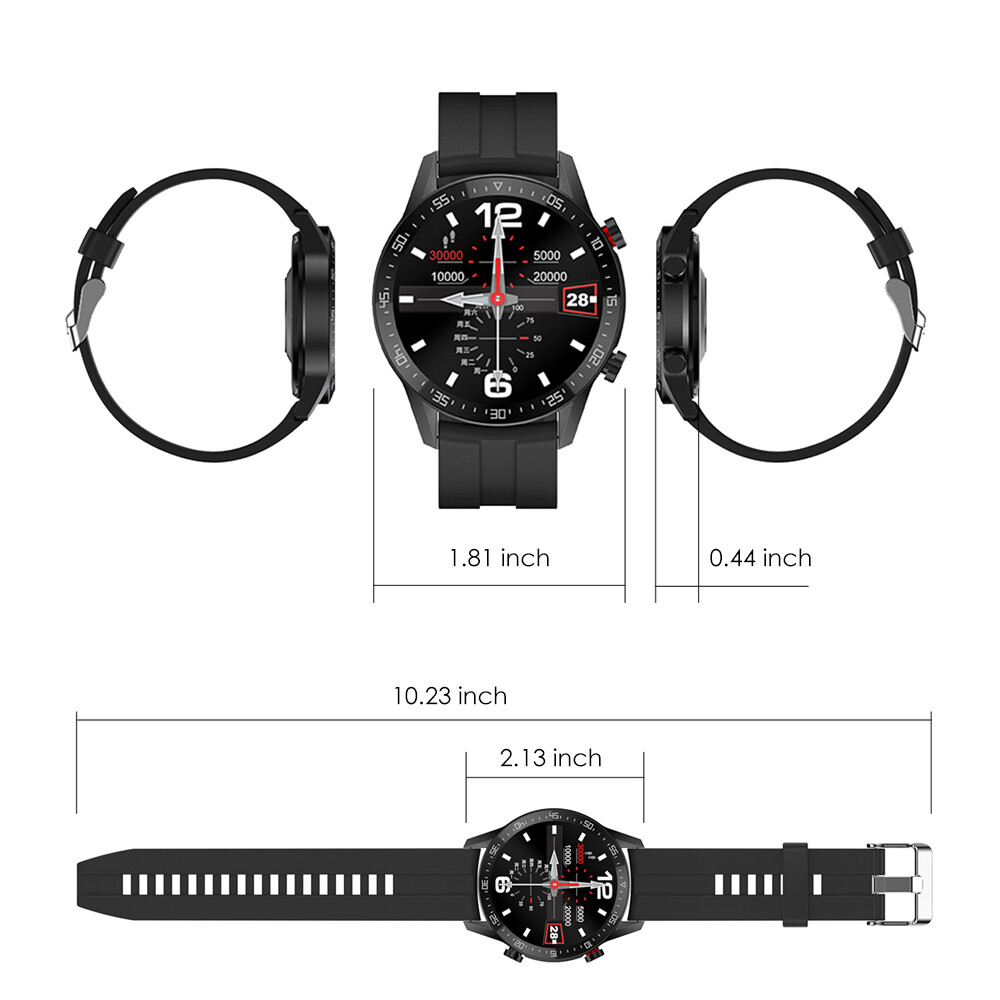 Bluetooth Smart Watch Sport Heart RateTracker Waterproof For iPhone Memory: 32MB