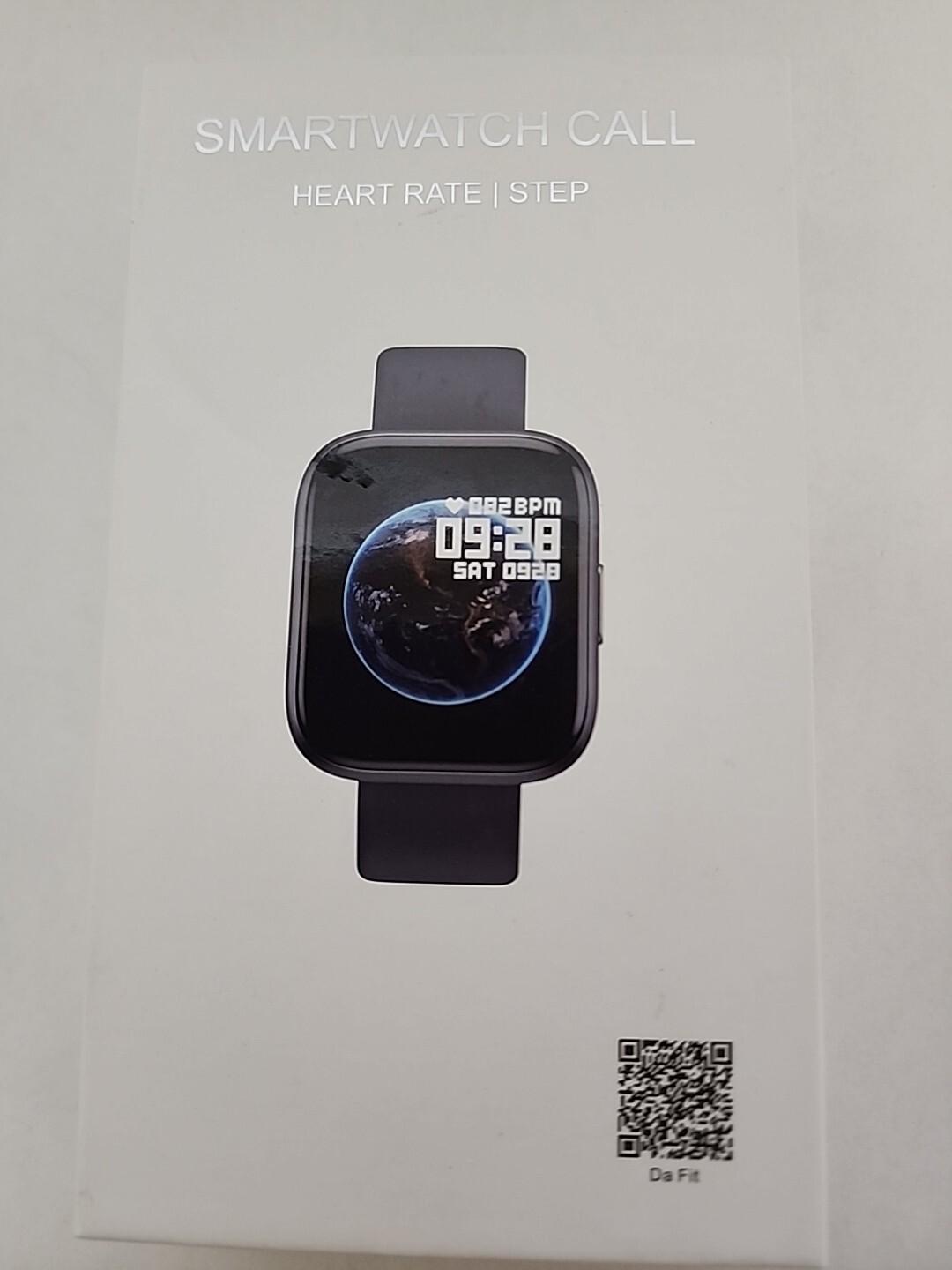 Smartwatch Call Heart Rate Step Counter Stop Watch Alarm Media Player and More