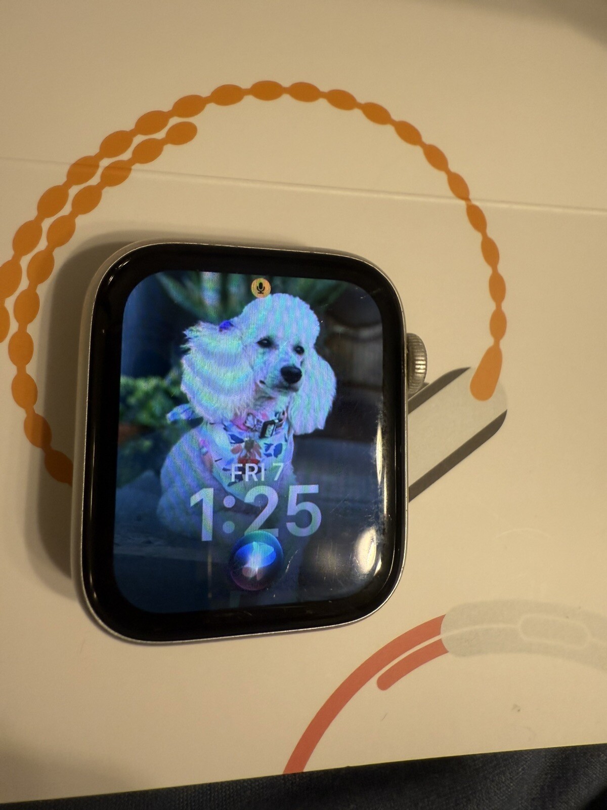 Apple Watch Series 6 44mm Aluminium Case with White Sport Band (GPS) (A2294)