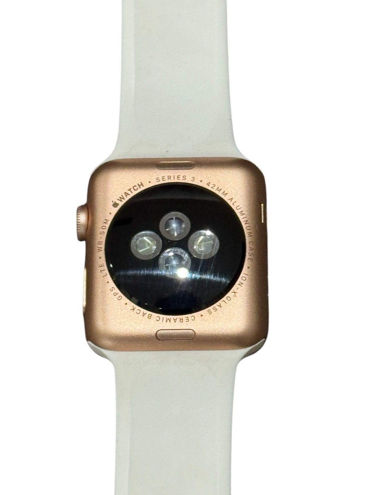 Apple Watch Series 3 A1861 GPS LTE 42mm Gold Smart Watch – Tested