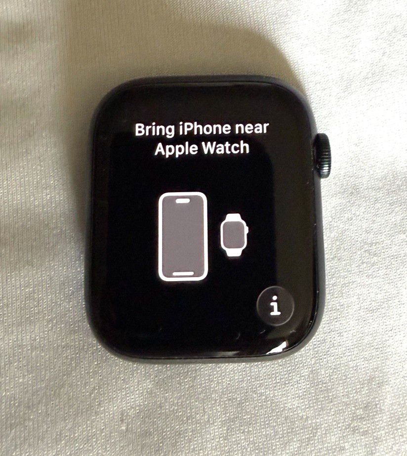 Apple Watch Series 8 45mm Midnight Aluminum Case with Sport Band, M/L (GPS)…