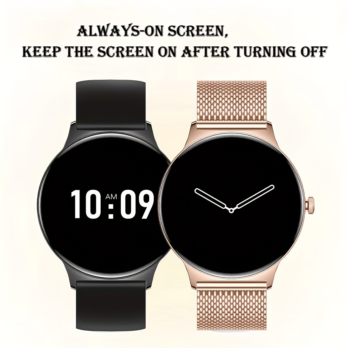 1.42″ Smartwatch HD Full Touch Bluetooth Watch Fitness Tracker Gym Fitness Gift