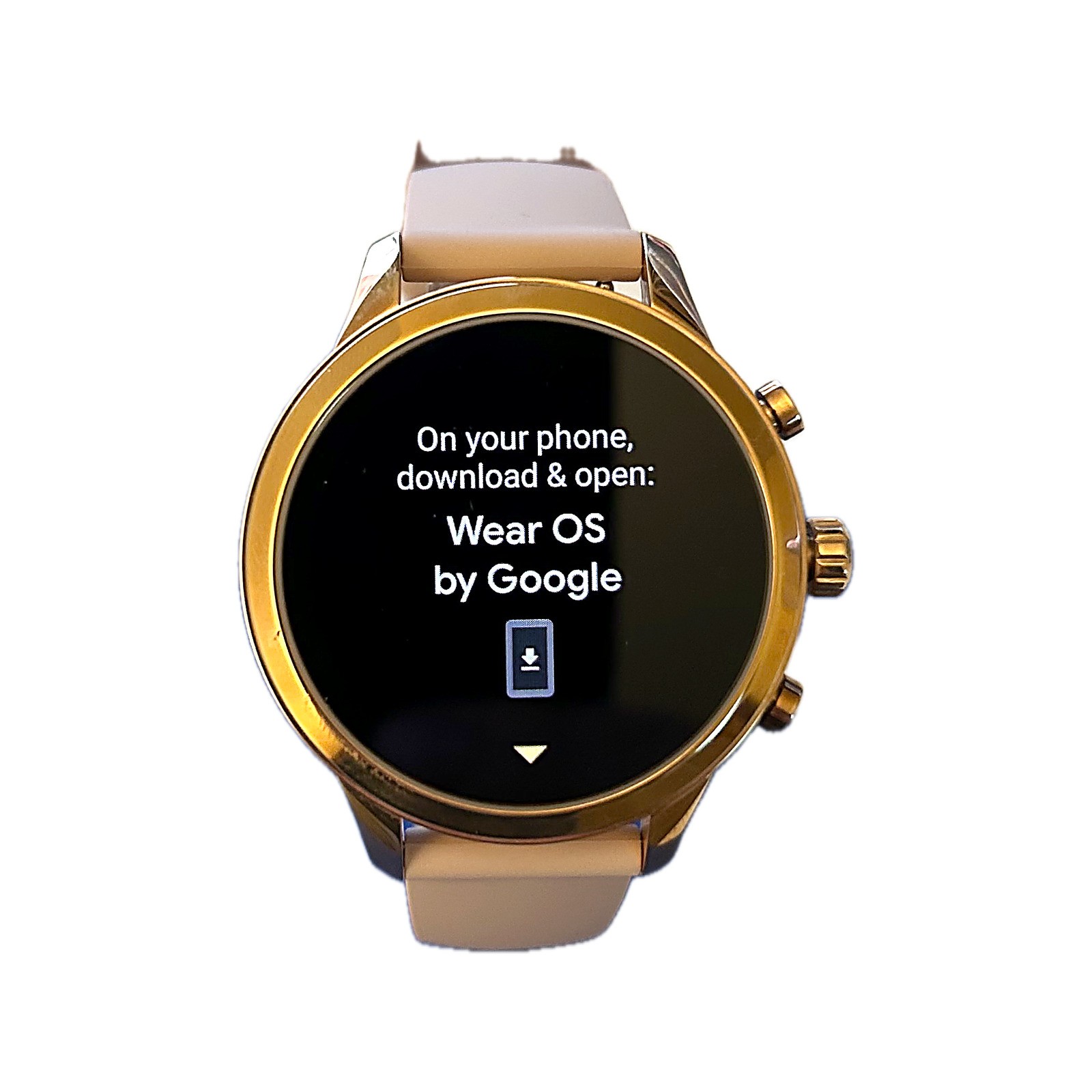 Michael Kors Access Runway MKT5048 Smartwatch Rose Gold Blush 44mm Wear OS