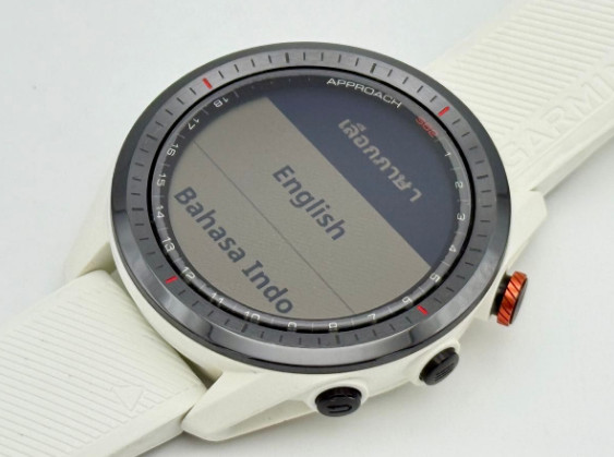 GARMIN APPROACH S62 Watch White GPS Golf Navigator – Japan Edition Used