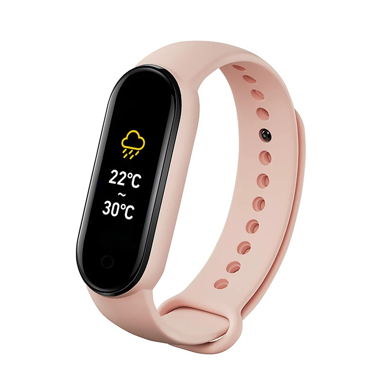 M6 Smart Watch Men Women Fitness Smart Bracelet Sports Band Heart Rate Blood Pre