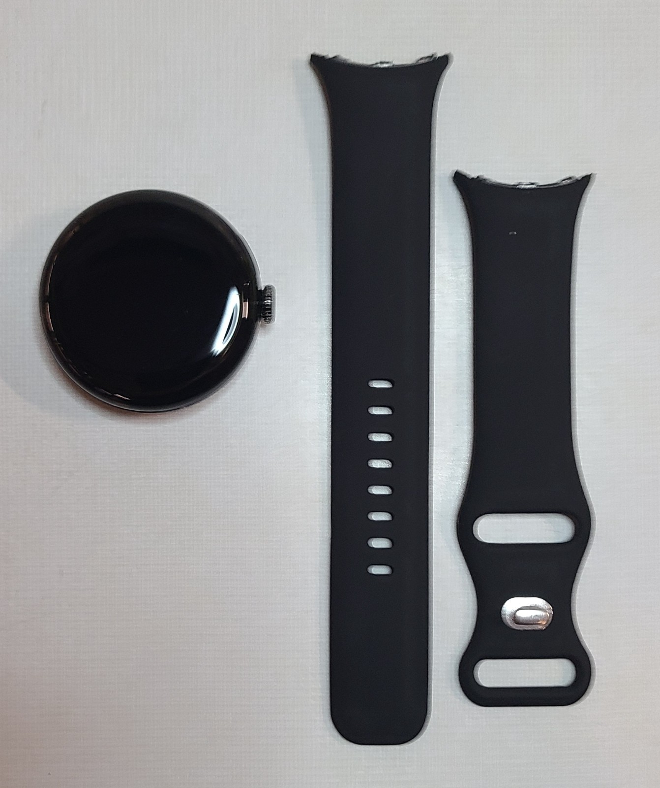 Google Pixel Watch 1 – GQF4C 41mm – GPS WiFi – Obsidian Black – MODERATE Cond.