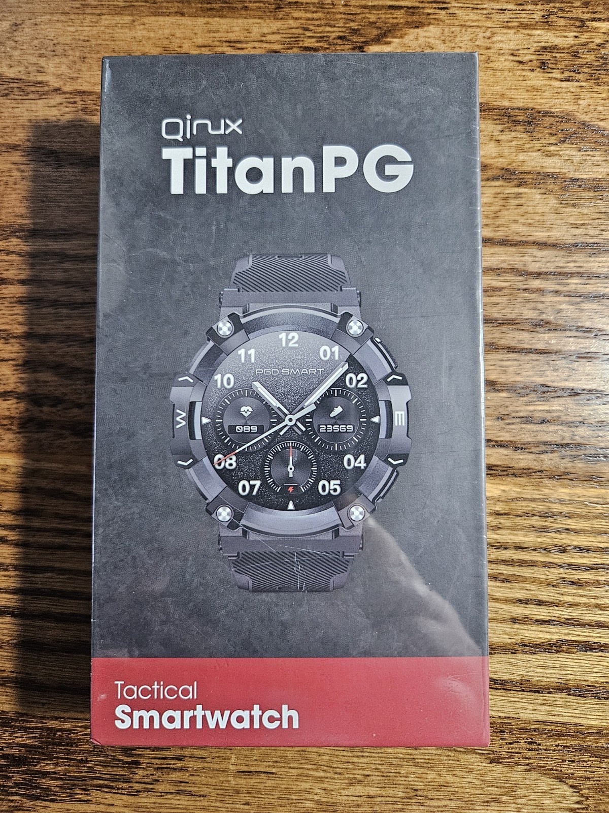 Qinux Titan PG Tactical Smartwatch Wear Military Technology On Your Wrist
