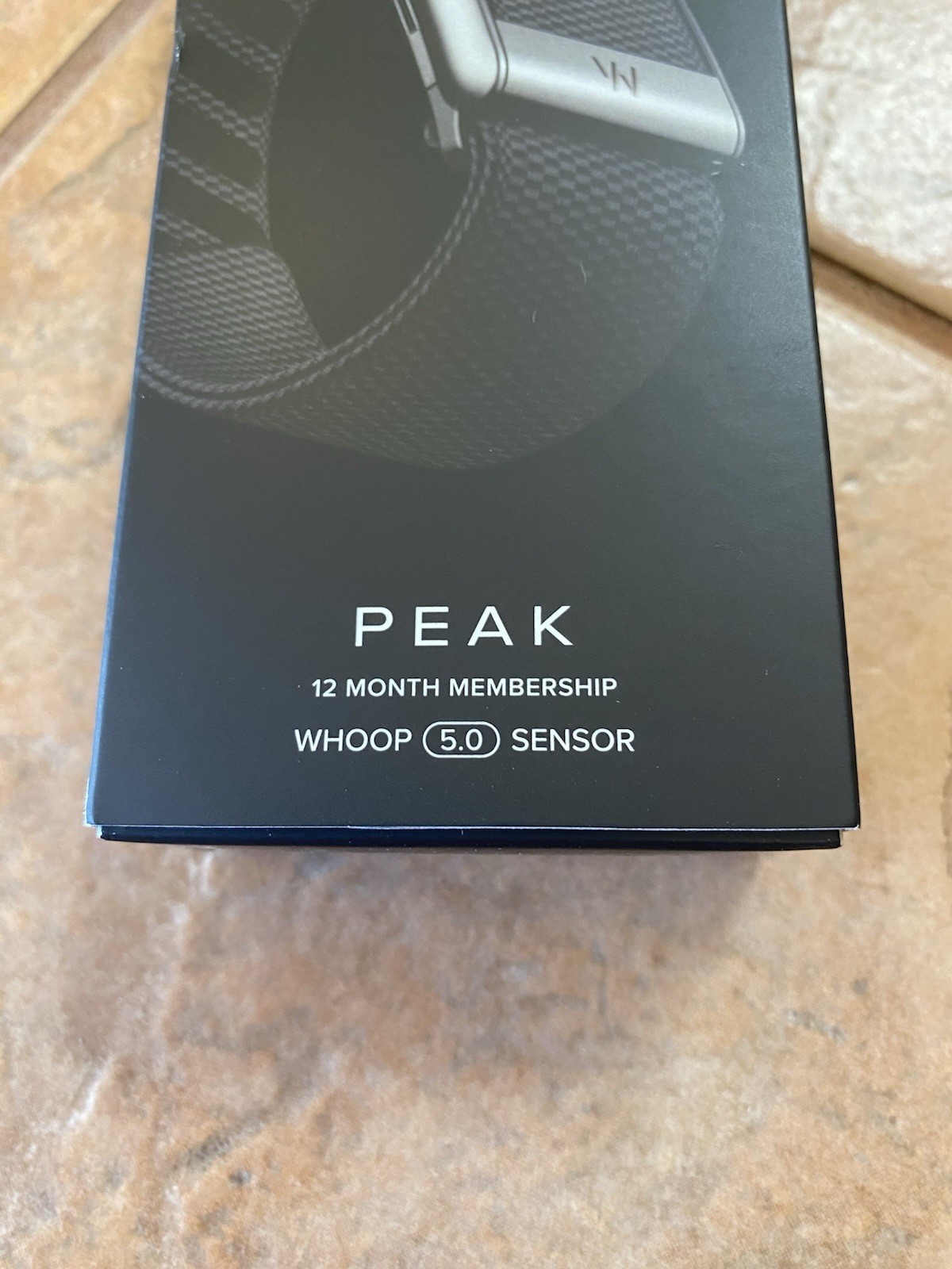 Whoop Peak 12 Month Membership 5.0 Health and Fitness Wearable NEW SEALED