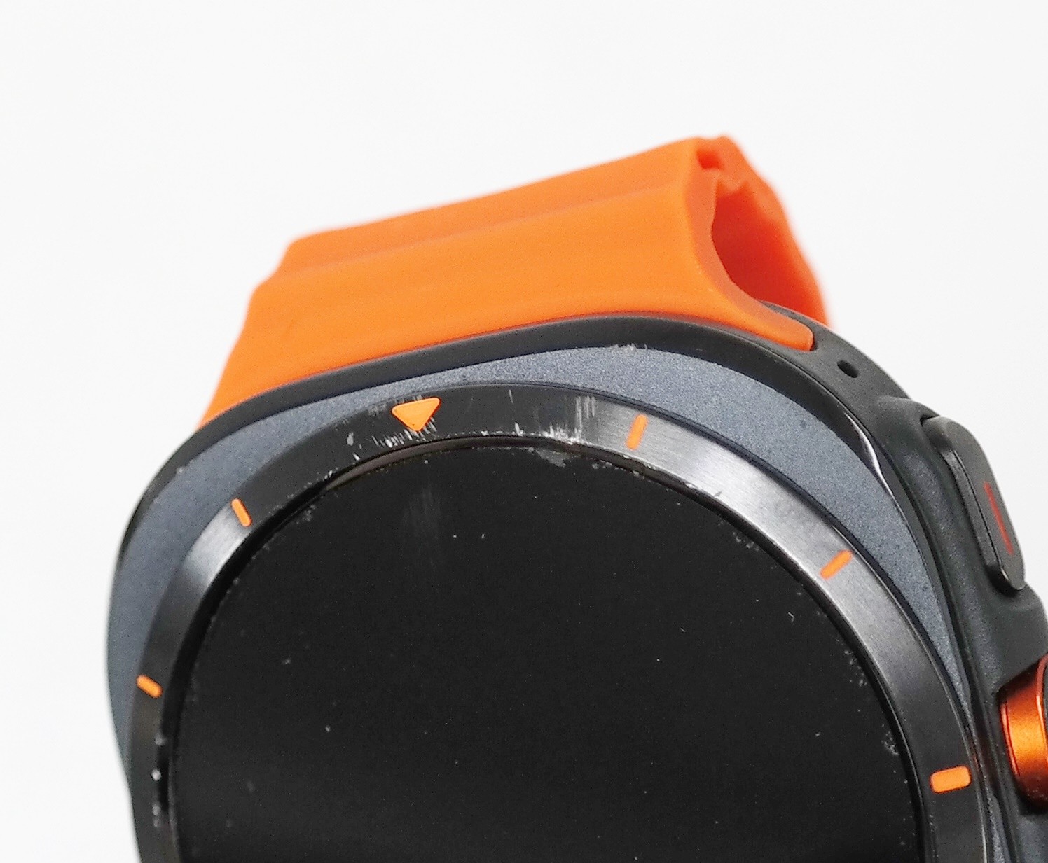 Samsung Galaxy Watch Ultra SM-L705U 47mm LTE Gray Titanium Orange Band